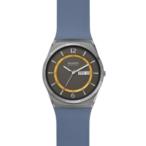 Skagen Other - Skagen Men's Melbye Navy Silicone Strap Watch 40mm